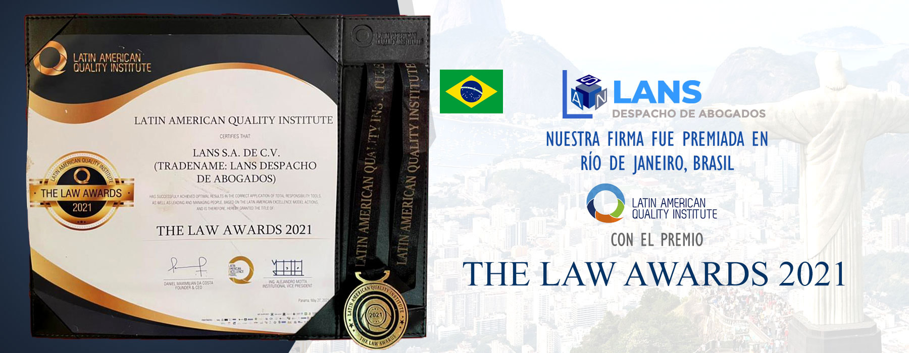 Premio del Latin American Quality Institute en 2021